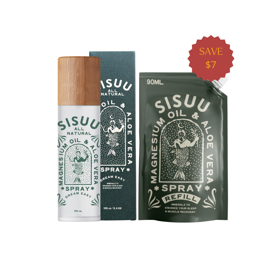 SISUU Recovery Spray Bundle Pack